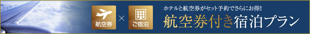 航空券付き宿泊プラン