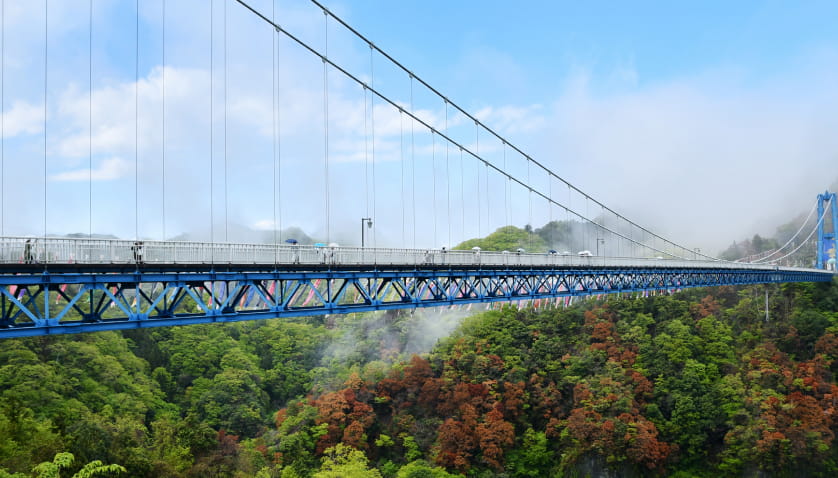 竜神大吊橋バンジージャンプイメージ