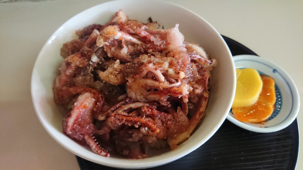 花ちゃん　ゲソ丼